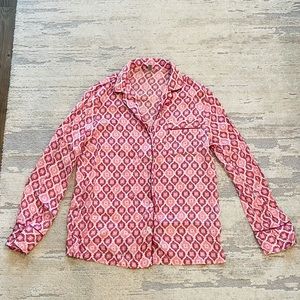 Neiman Marcus Intimates Silk Pajama Shorts Set